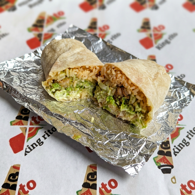Shrimp Burrito.